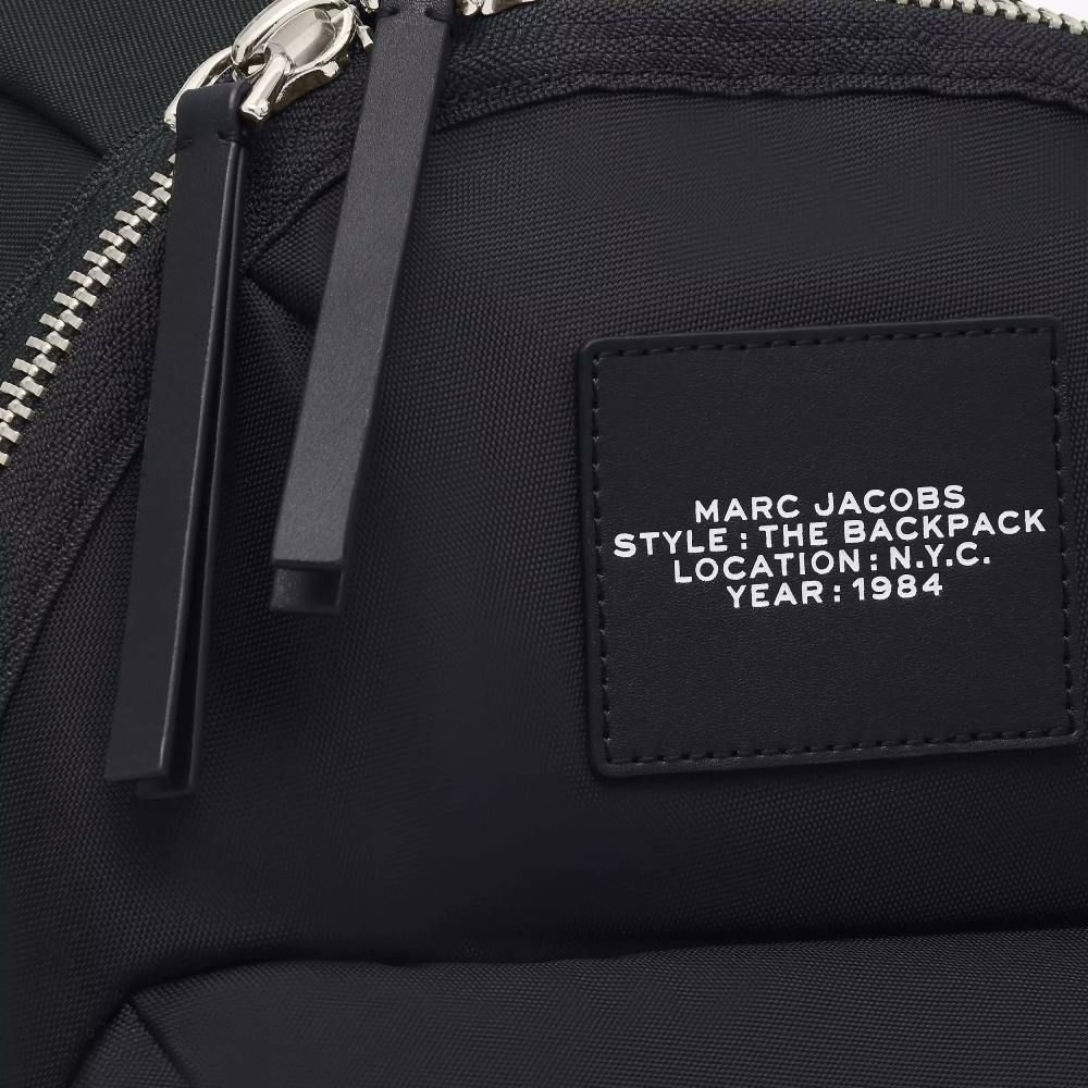 РЮКЗАК MARC JACOBS LARGE THE BIKER NYLON LARGE BACKPACK BLACK