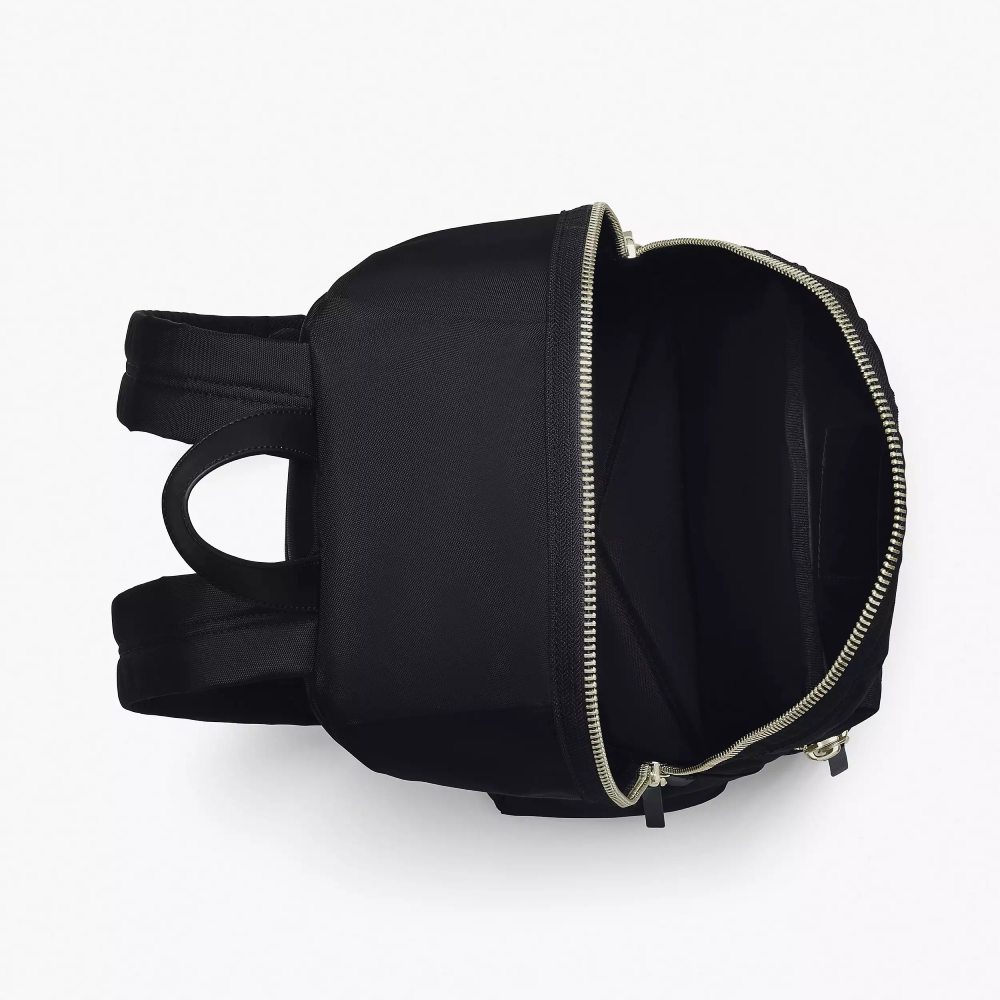 РЮКЗАК MARC JACOBS LARGE THE BIKER NYLON LARGE BACKPACK BLACK