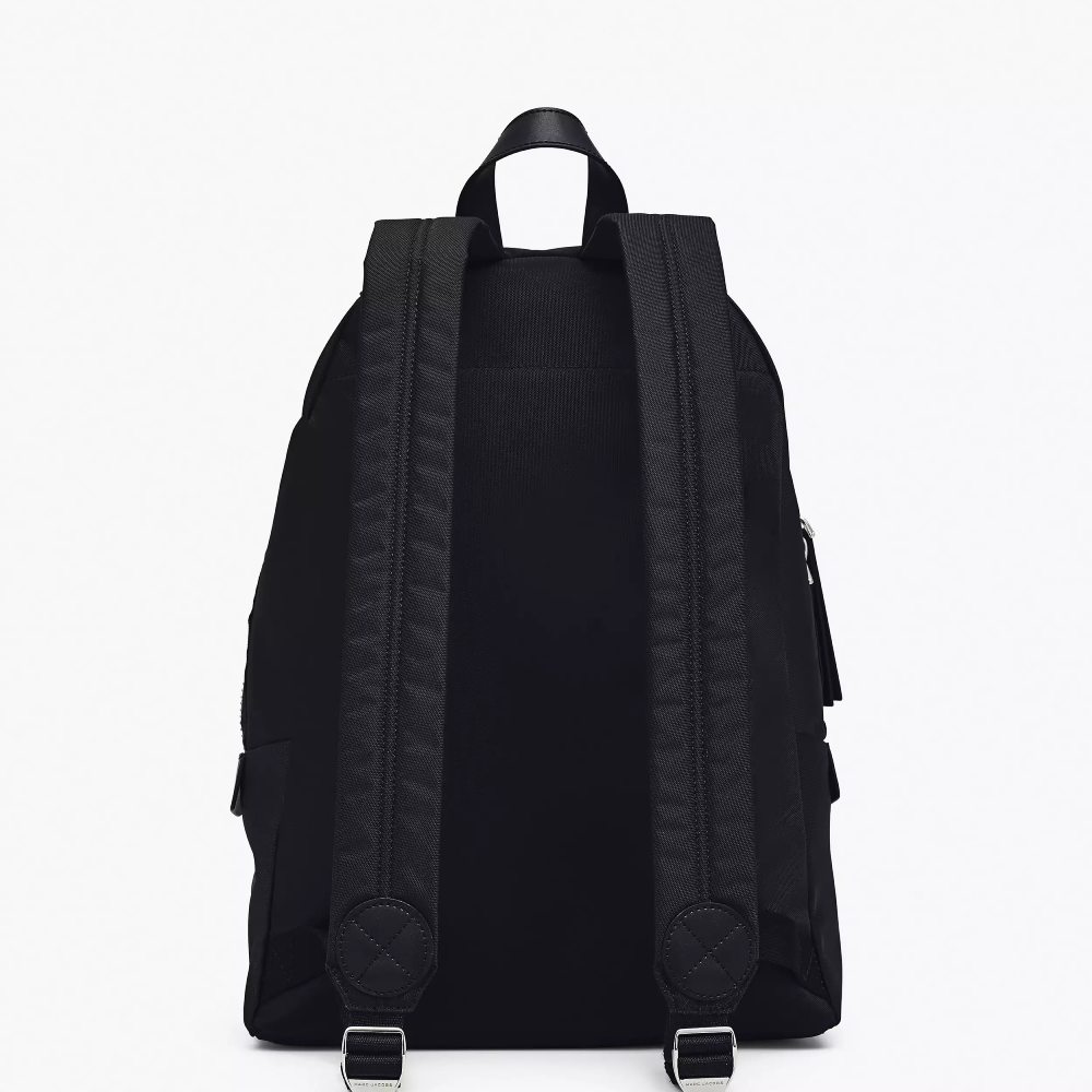 РЮКЗАК MARC JACOBS LARGE THE BIKER NYLON LARGE BACKPACK BLACK