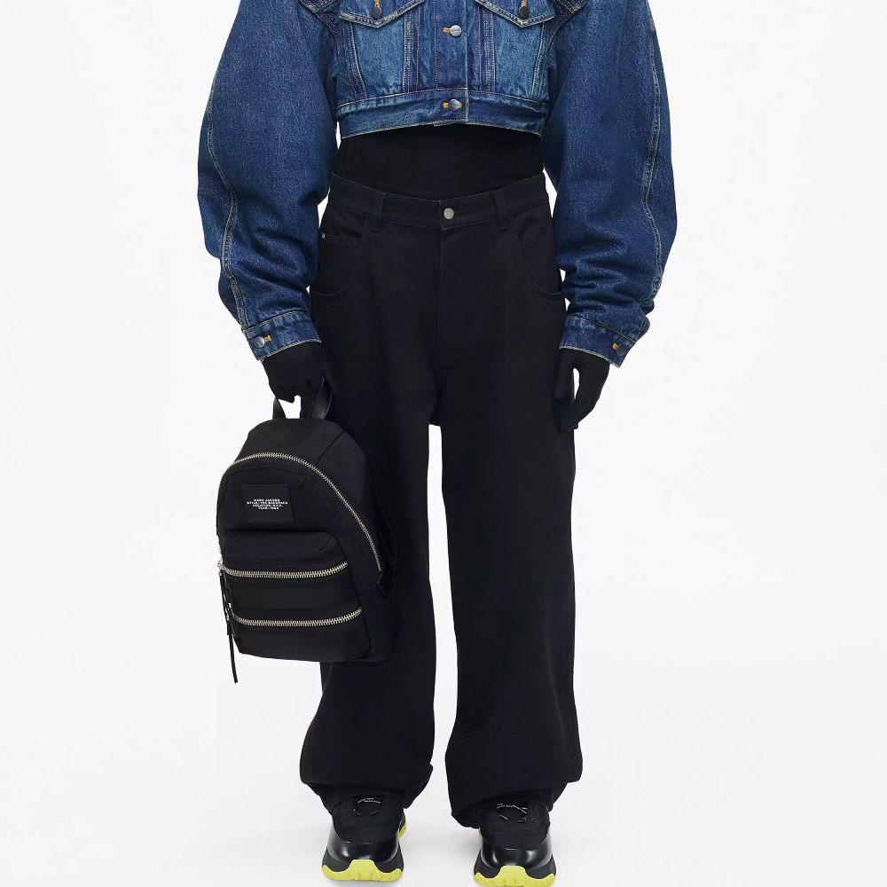 РЮКЗАК MARC JACOBS THE NYLON BIKER MEDIUM BACKPACK BLACK
