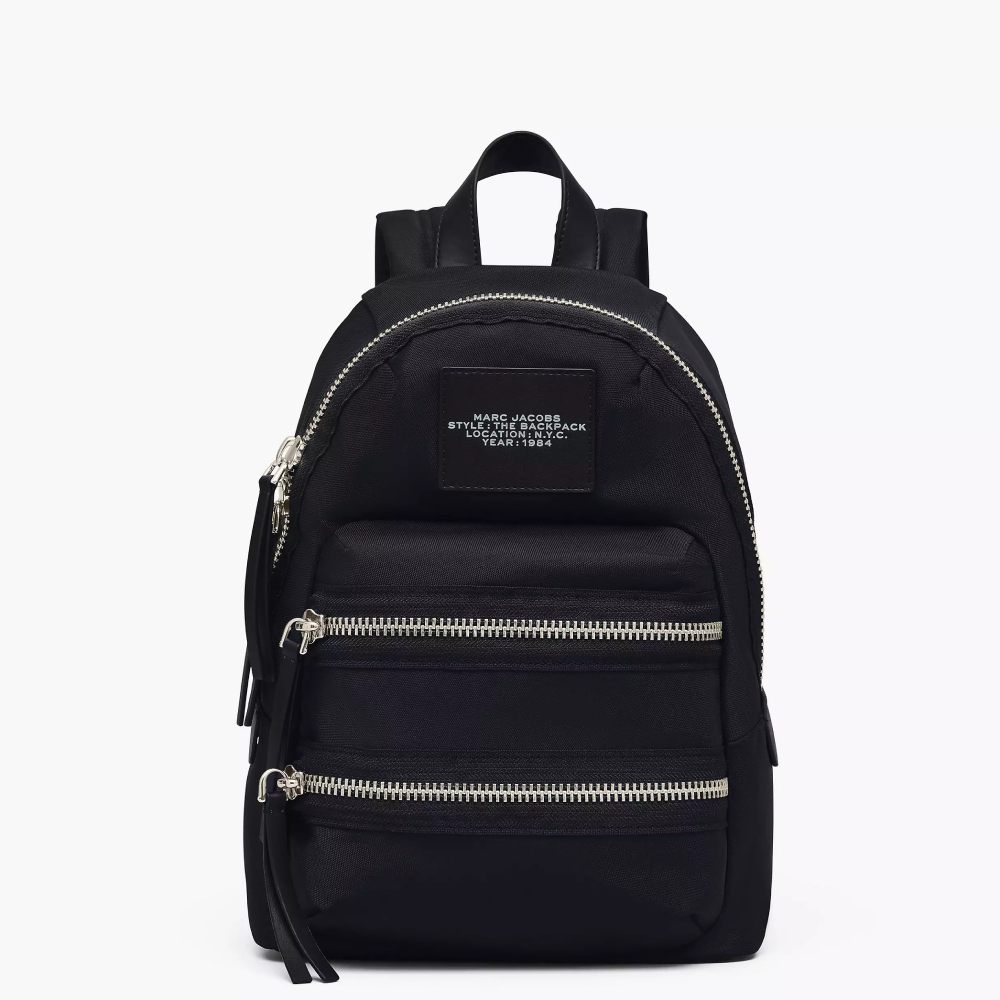 РЮКЗАК MARC JACOBS THE NYLON BIKER MEDIUM BACKPACK BLACK