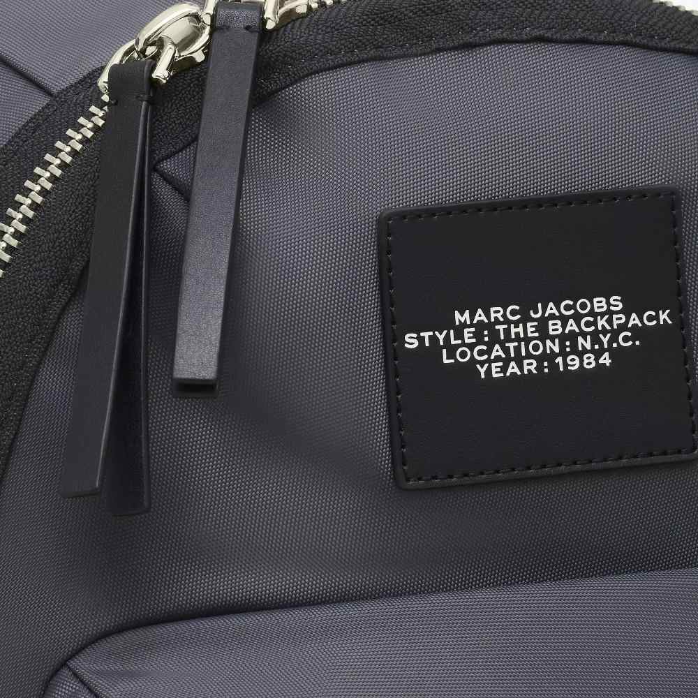 РЮКЗАК MARC JACOBS LARGE THE BIKER NYLON LARGE BACKPACK DARK SHADOW