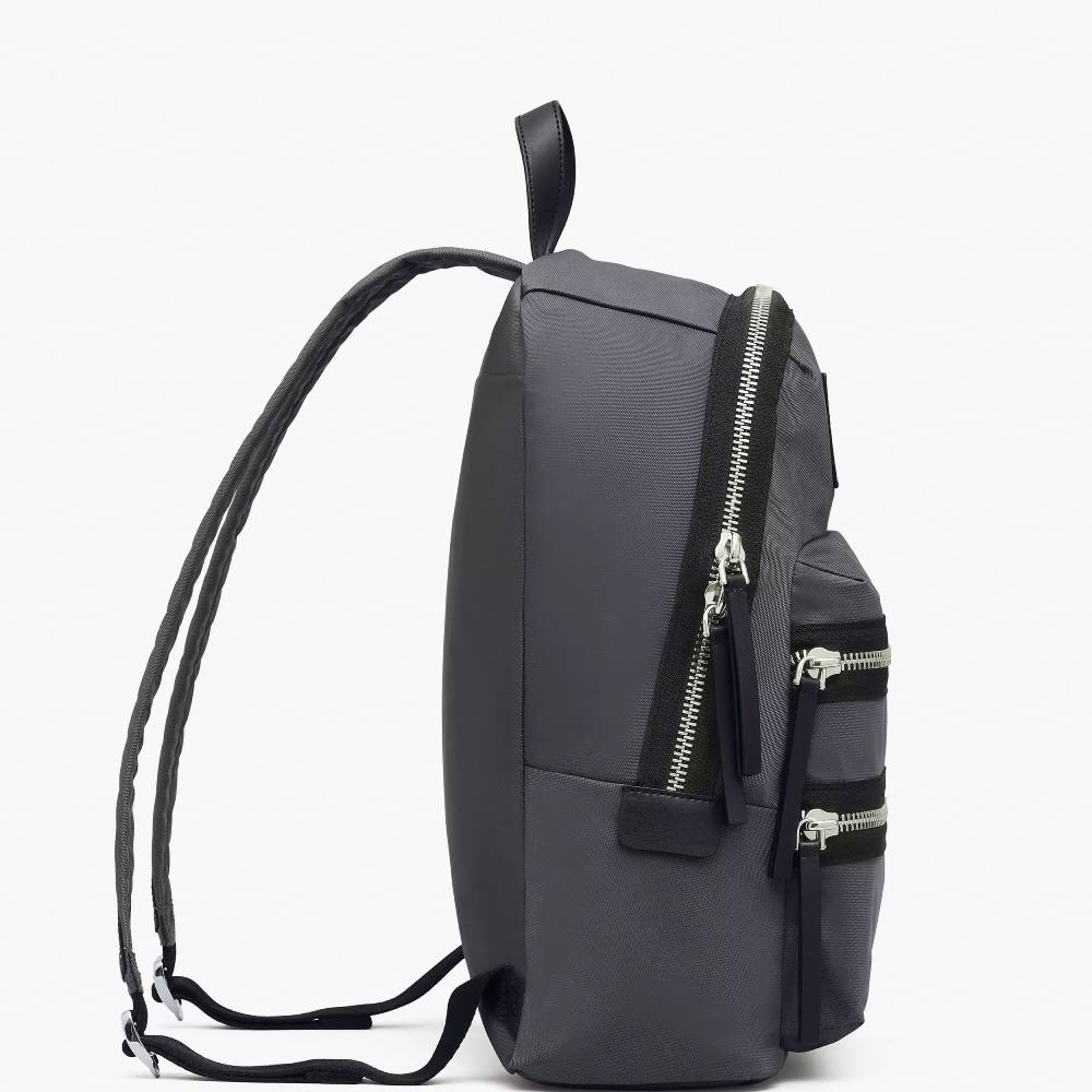 РЮКЗАК MARC JACOBS LARGE THE BIKER NYLON LARGE BACKPACK DARK SHADOW