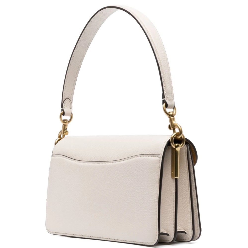  Сумка Coach Tabby 26  Leather Shoulder Bag White