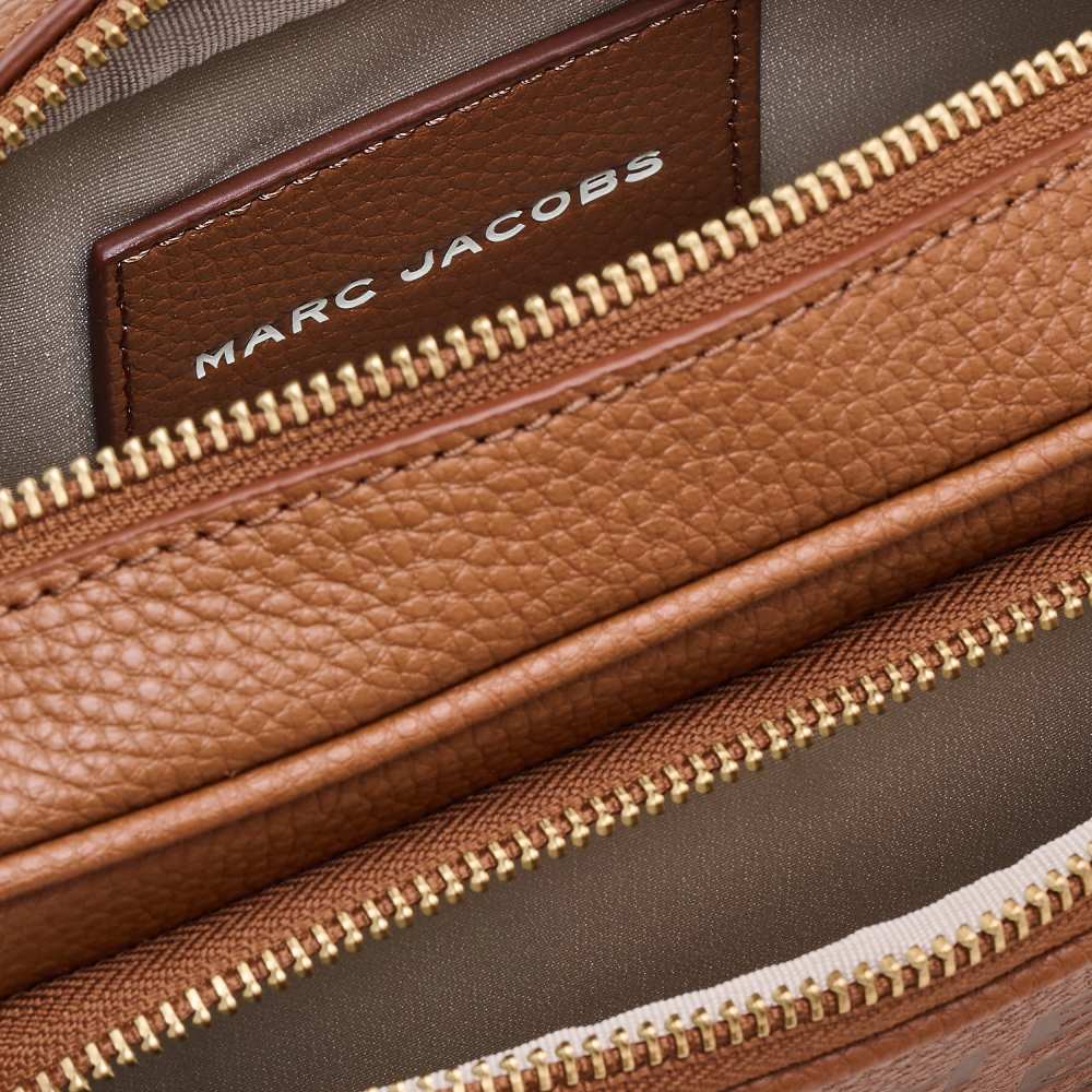 СУМКА  MARC JACOBS THE LEATHER CROSSBODY BAG ARGAN OIL