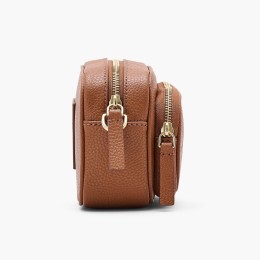 СУМКА  MARC JACOBS THE LEATHER CROSSBODY BAG ARGAN OIL