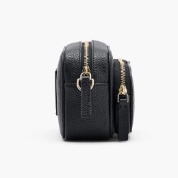 СУМКА  MARC JACOBS THE LEATHER CROSSBODY BAG BLACK