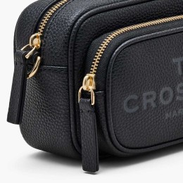 СУМКА  MARC JACOBS THE LEATHER CROSSBODY BAG BLACK