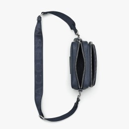 СУМКА  MARC JACOBS THE LEATHER CROSSBODY BAG BLUE SEA
