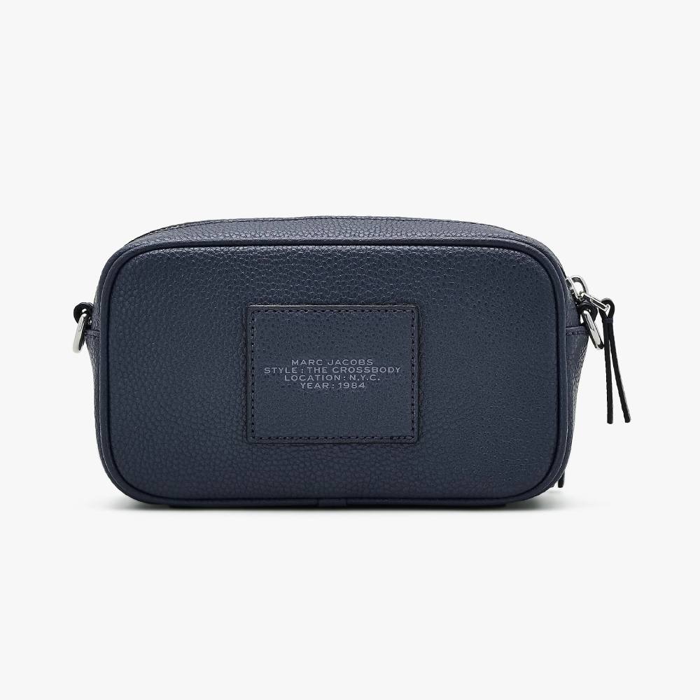СУМКА  MARC JACOBS THE LEATHER CROSSBODY BAG BLUE SEA