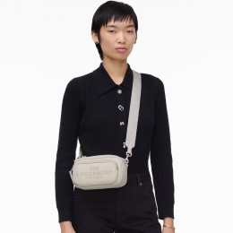 СУМКА  MARC JACOBS THE LEATHER CROSSBODY BAG COTTON
