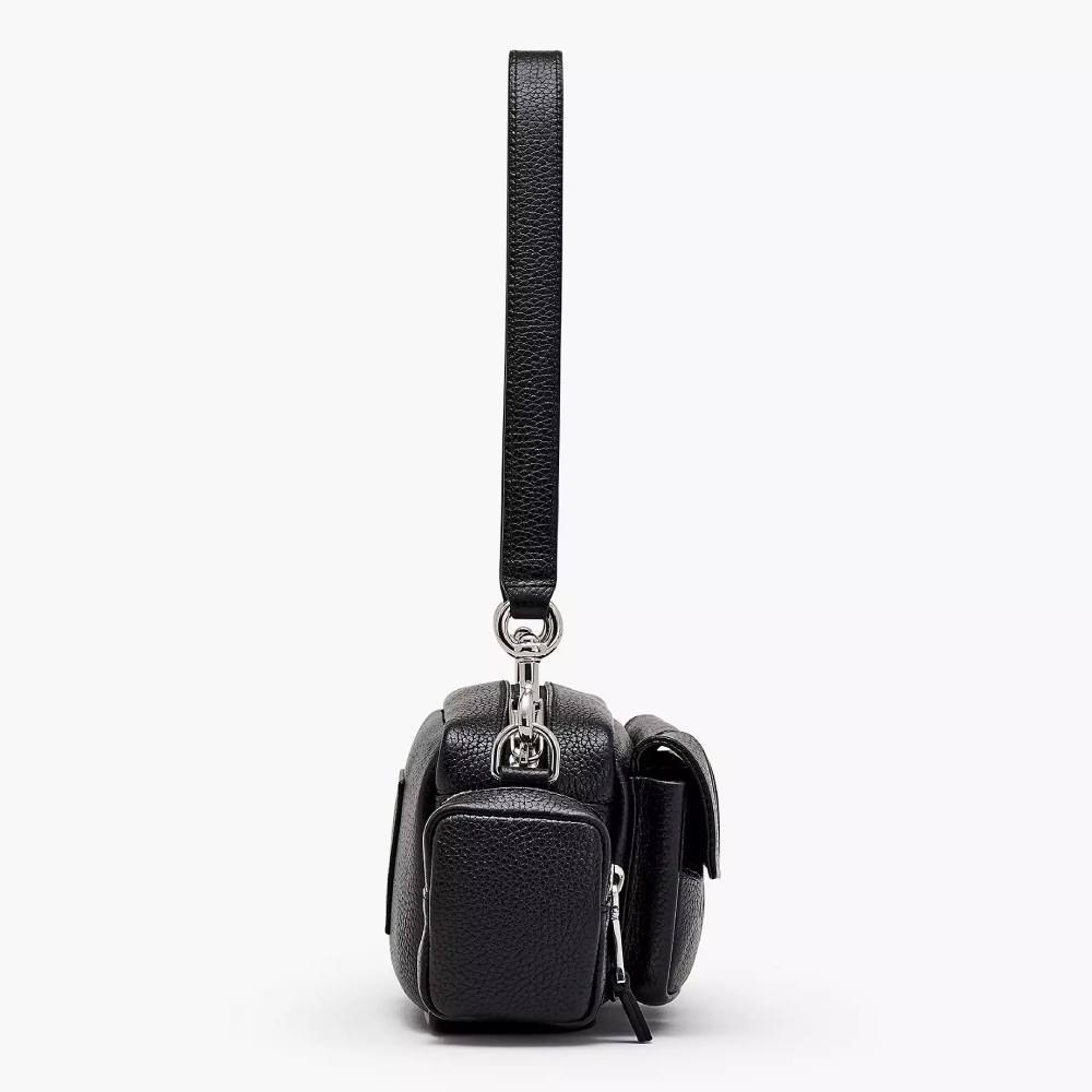 СУМКА  MARC JACOBS THE LEATHER CARGO BAG BLACK