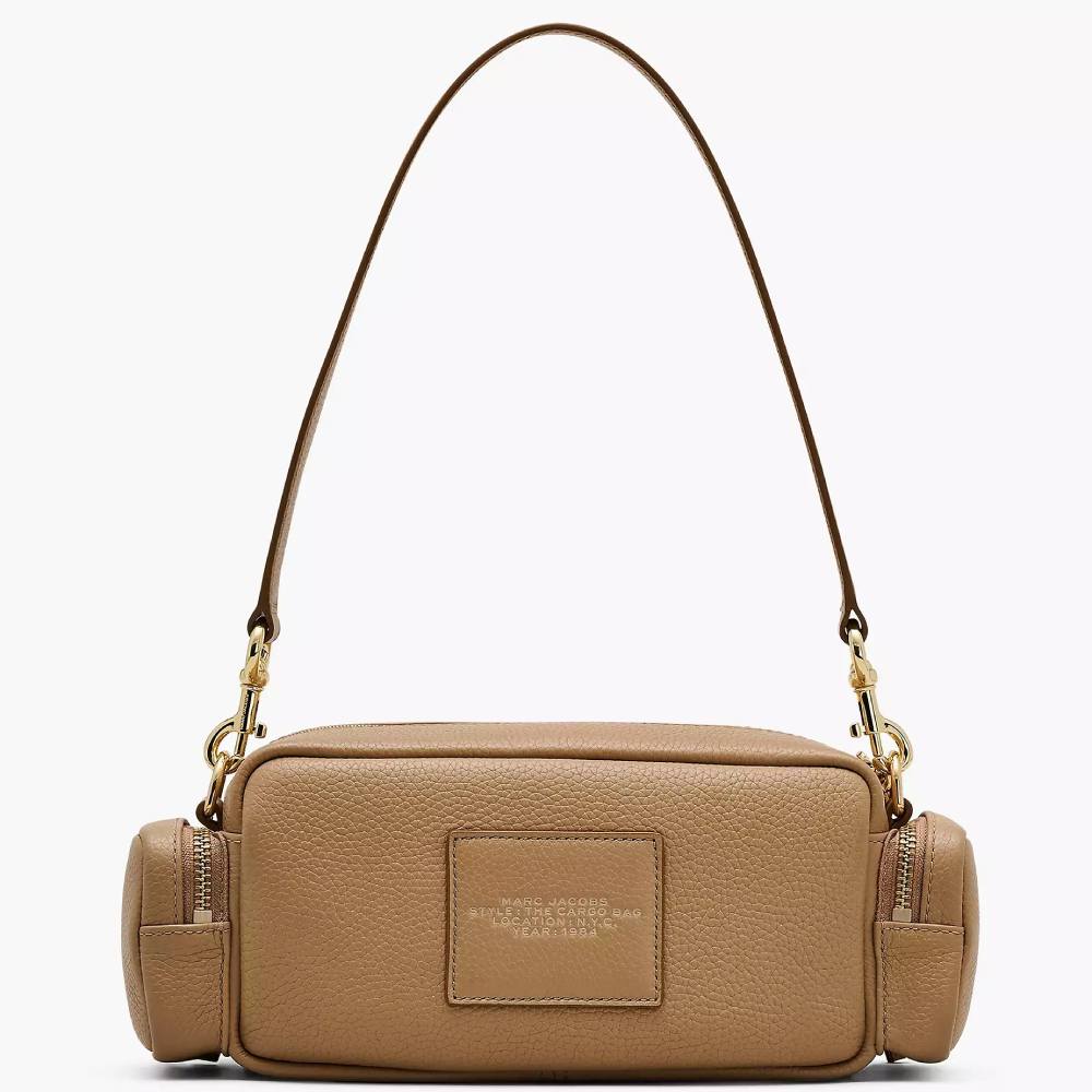 СУМКА  MARC JACOBS THE LEATHER CARGO BAG CAMEL