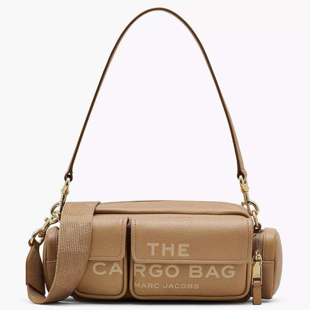 СУМКА  MARC JACOBS THE LEATHER CARGO BAG CAMEL