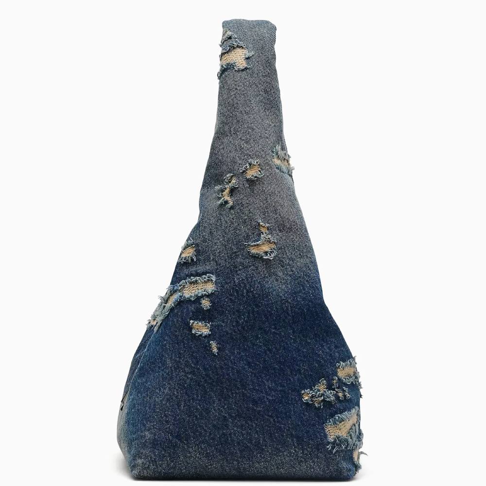 СУМКА MARC JACOBS THE  SACK BAG DENIM 491 PUNK INDIGO 