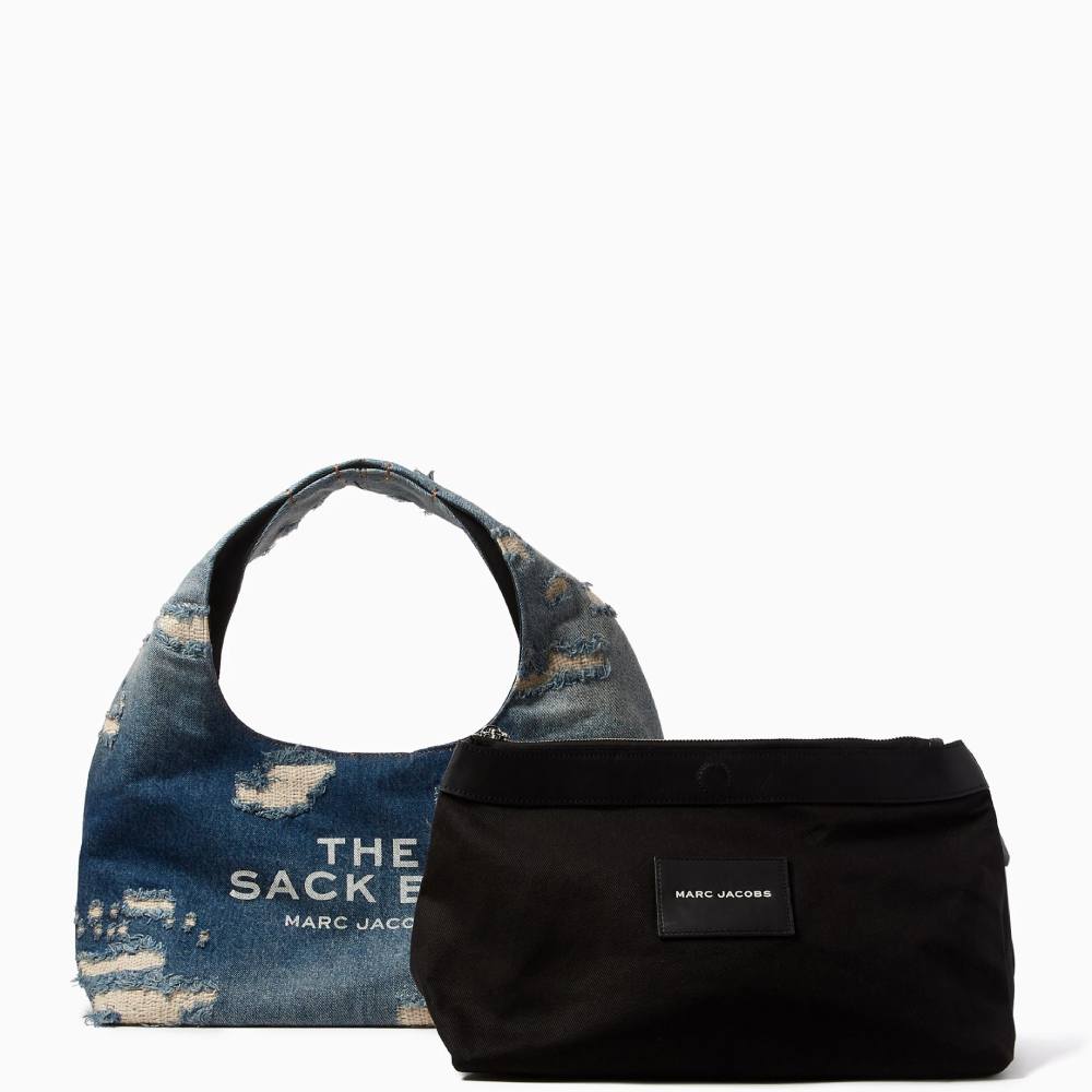СУМКА MARC JACOBS THE  SACK BAG DENIM 491 PUNK INDIGO 