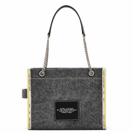СУМКА MARC JACOBS THE DENIM CHAIN MEDIUM TOTE BAG BLACK WASH
