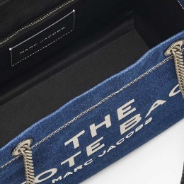 СУМКА MARC JACOBS THE DENIM CHAIN MEDIUM TOTE BAG DARK WASH