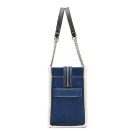 СУМКА MARC JACOBS THE DENIM CHAIN MEDIUM TOTE BAG DARK WASH