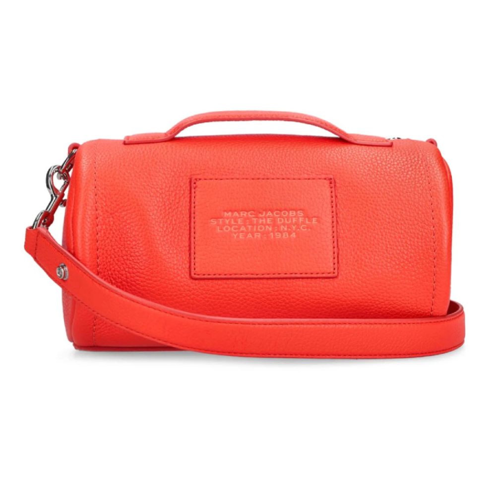 СУМКА MARC JACOBS THE LEATHER DUFFLE BAG RED