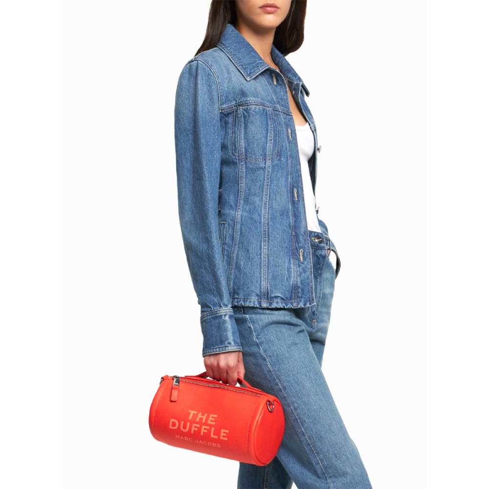 СУМКА MARC JACOBS THE LEATHER DUFFLE BAG RED