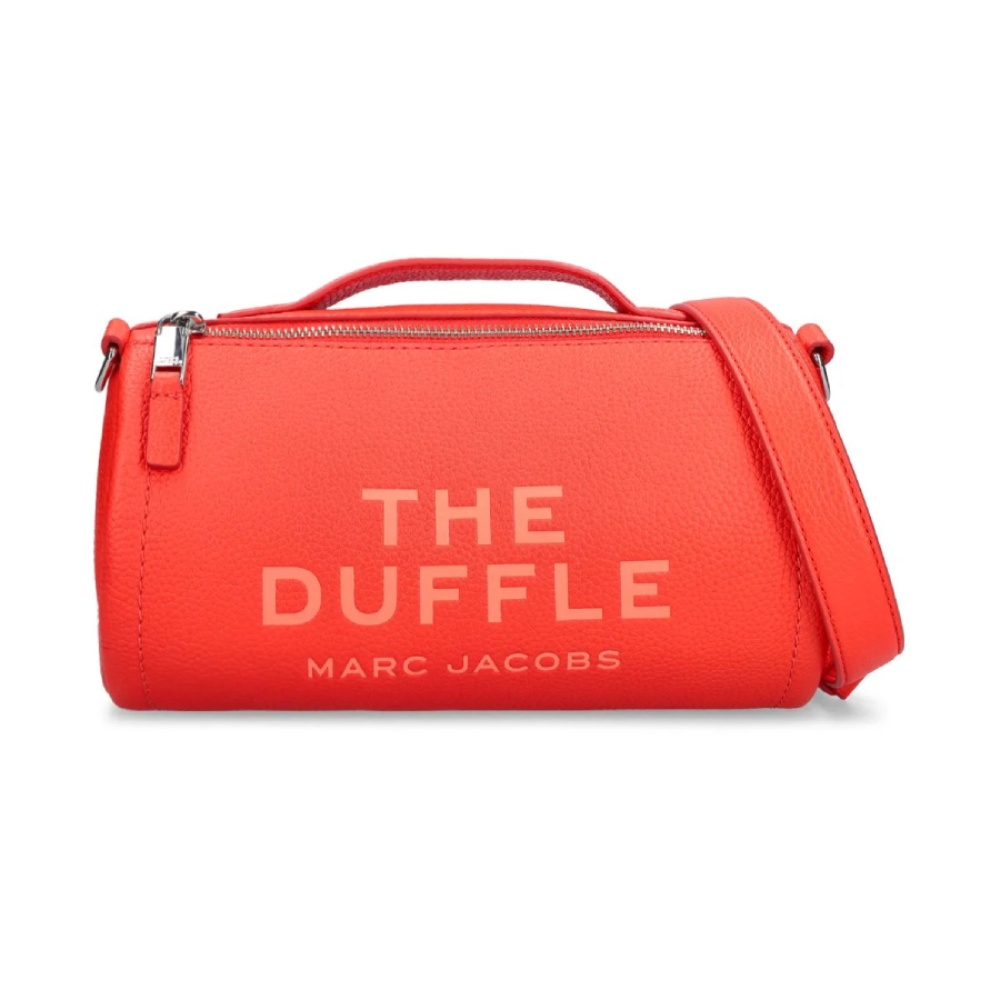 СУМКА MARC JACOBS THE LEATHER DUFFLE BAG RED