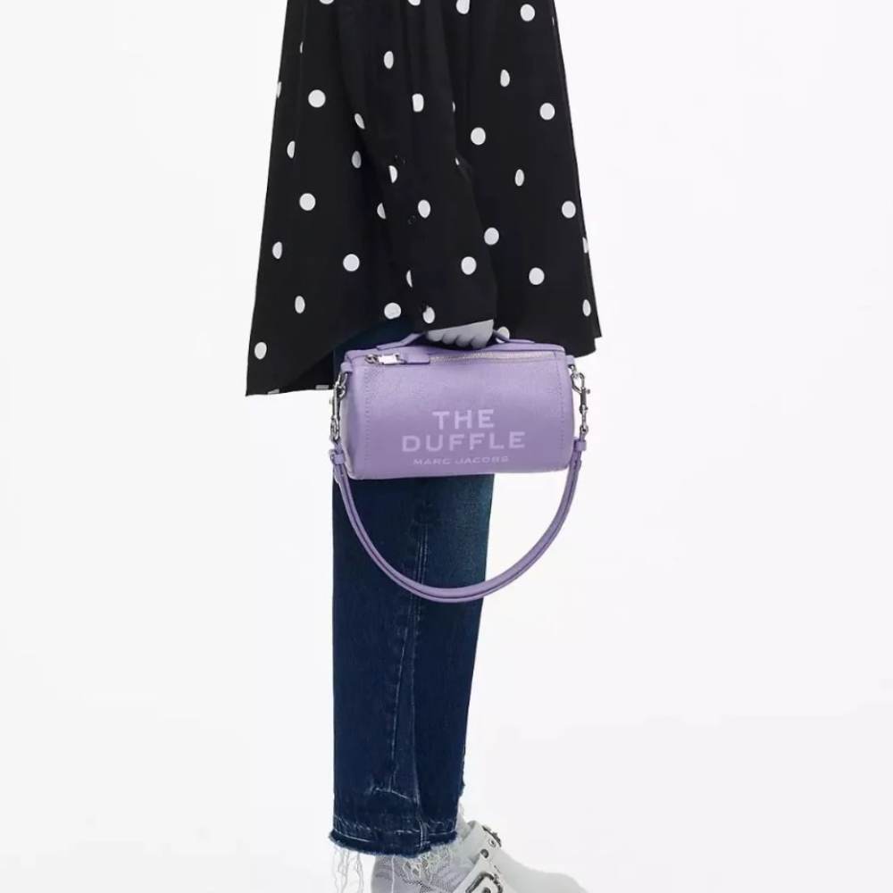 СУМКА MARC JACOBS THE LEATHER DUFFLE BAG LAVENDER