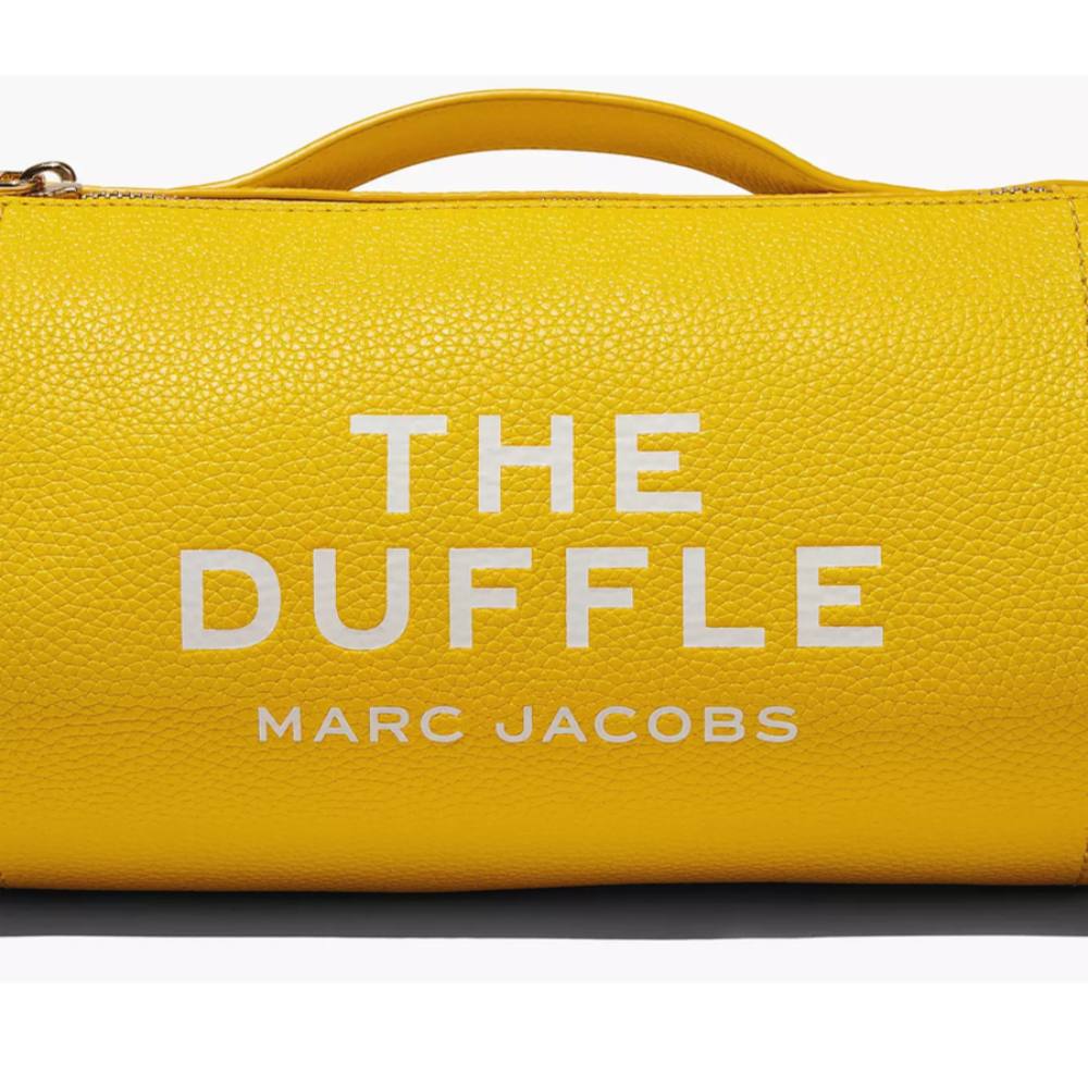 СУМКА MARC JACOBS THE LEATHER DUFFLE BAG YELLOW