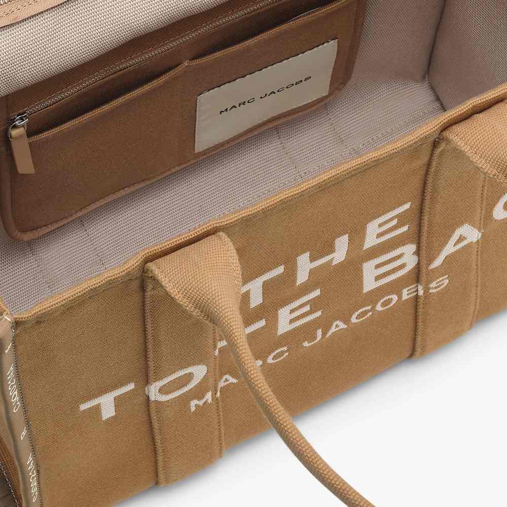 СУМКА MARC JACOBS THE JACQUARD LARGE TOTE BAG CAMEL