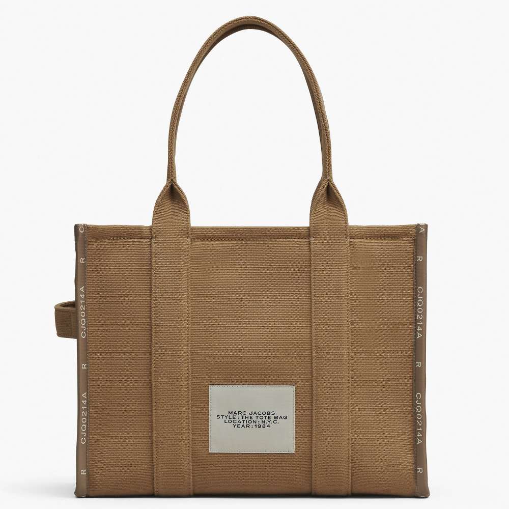 СУМКА MARC JACOBS THE JACQUARD LARGE TOTE BAG CAMEL