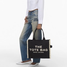 СУМКА MARC JACOBS THE JACQUARD LARGE TOTE BAG BLACK