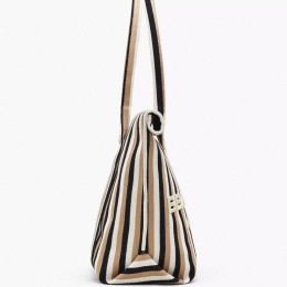 СУМКА MARC JACOBS THE STRIPED JACQUARD BEACH TOTE BAG CAMEL MULTI