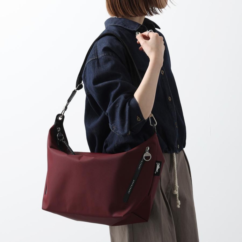 Сумка Longchamp Le Pliage Energy M Crossbody bag Burgundy - Canvas