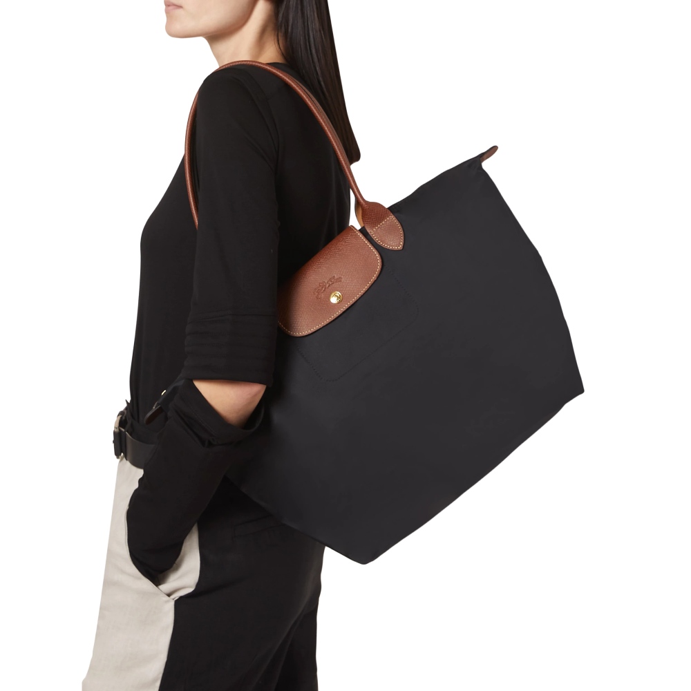 Сумка  Longchamp Le Pliage Original L Tote bag Black - Canvas