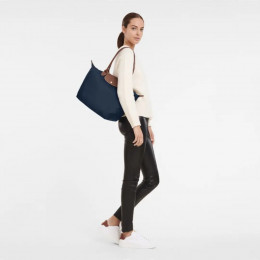 Сумка  Longchamp Le Pliage Original L Tote bag  Navy - Canvas
