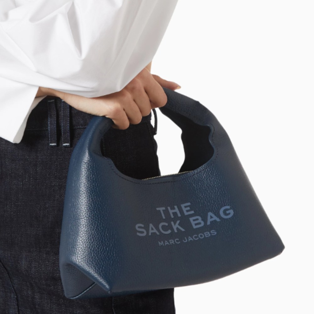 СУМКА MARC JACOBS THE MINI SACK BAG BLUE SEA