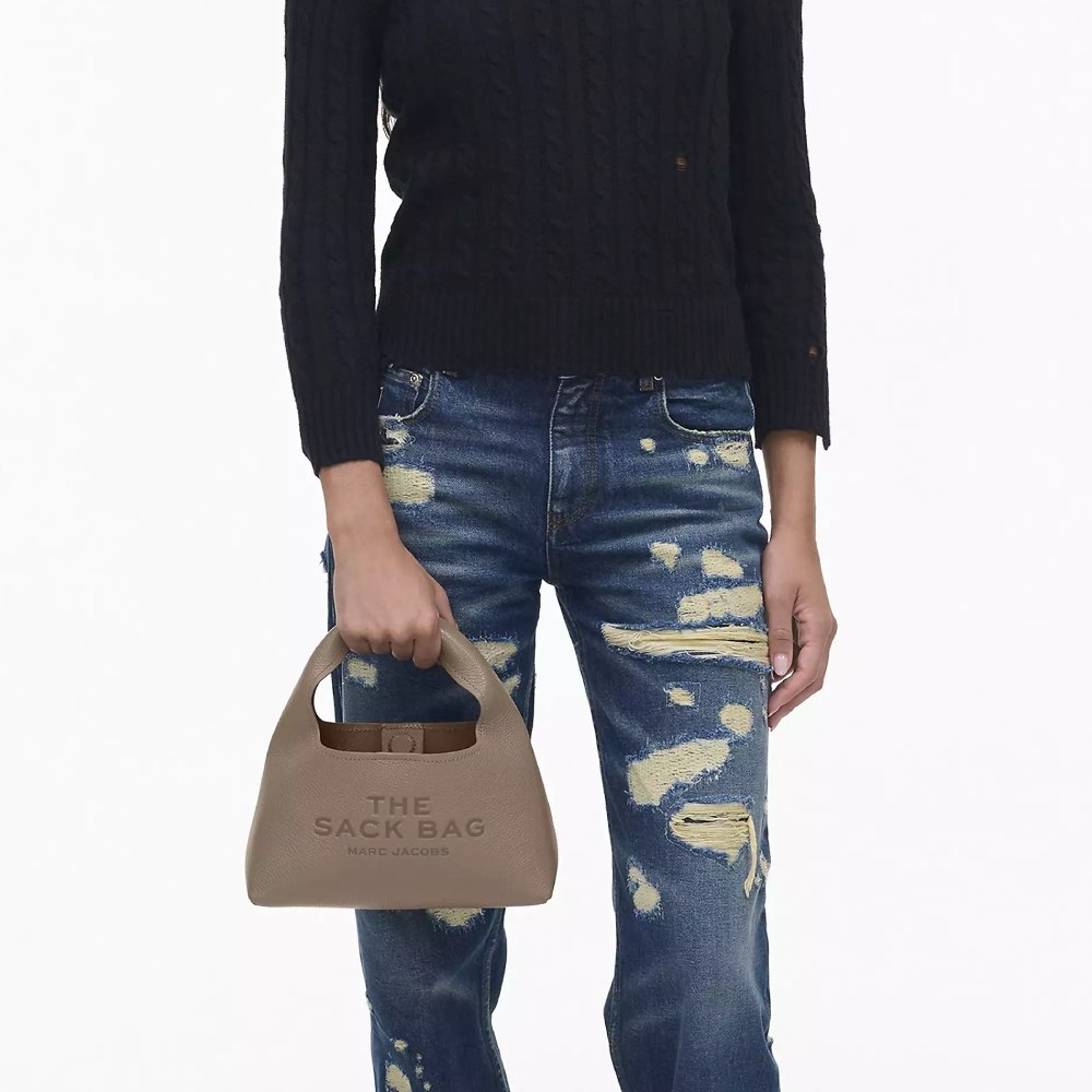 СУМКА MARC JACOBS THE MINI SACK BAG CEMENT