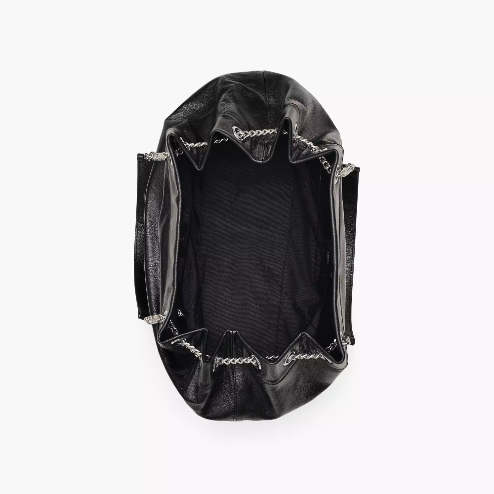 СУМКА MARC JACOBS THE LARGE CHAIN SACK BAG BLACK