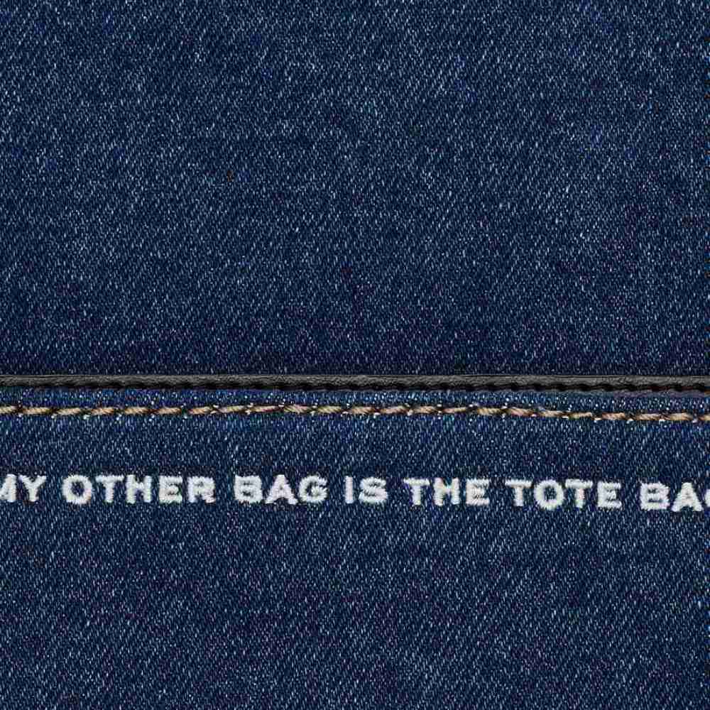 СУМКА  MARC JACOBS THE DENIM MINI BAG DARK WASH