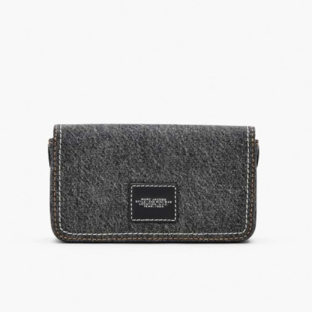СУМКА  MARC JACOBS THE DENIM MINI BAG BLACK WASH