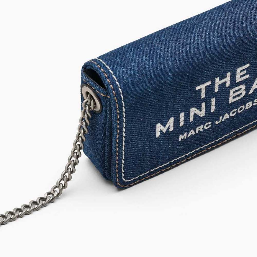 СУМКА  MARC JACOBS THE DENIM MINI BAG DARK WASH