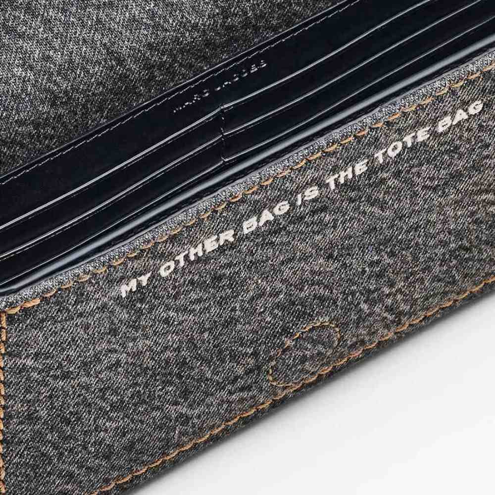 СУМКА  MARC JACOBS THE DENIM MINI BAG BLACK WASH
