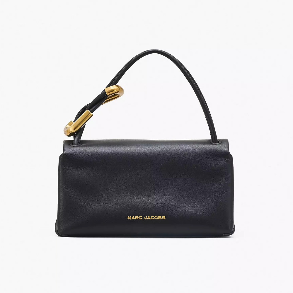 СУМКА  MARC JACOBS THE LEATHER MINI DUAL BAG  BLACK