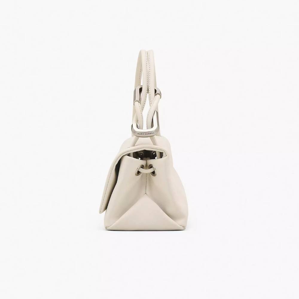 СУМКА  MARC JACOBS THE LEATHER MINI DUAL BAG  CLOUD WHITE