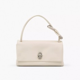 СУМКА MARC JACOBS THE LEATHER MINI DUAL BAG CLOUD WHITE