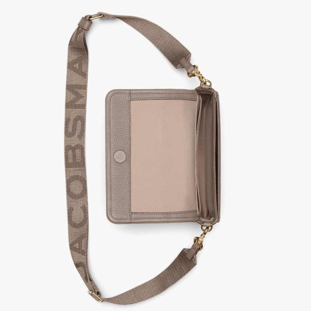 СУМКА  MARC JACOBS THE LEATHER MINI BAG CEMENT