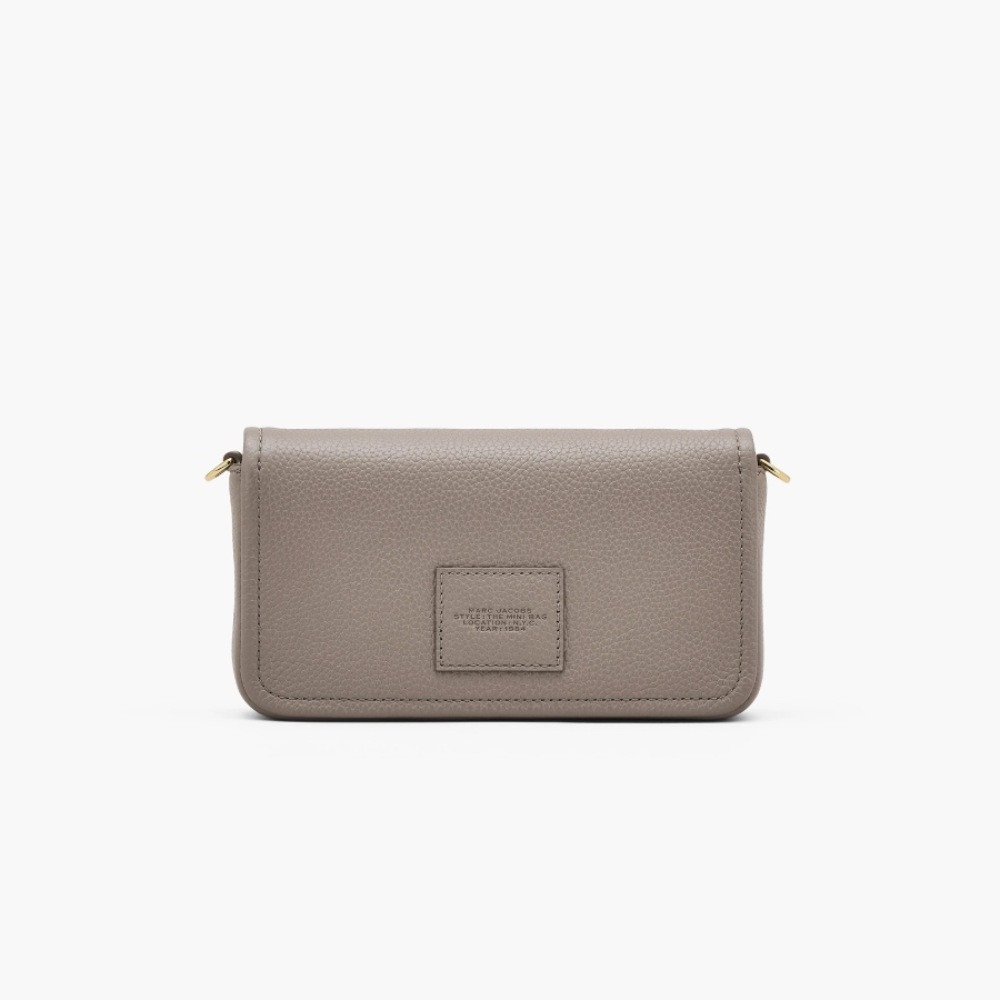 СУМКА  MARC JACOBS THE LEATHER MINI BAG CEMENT