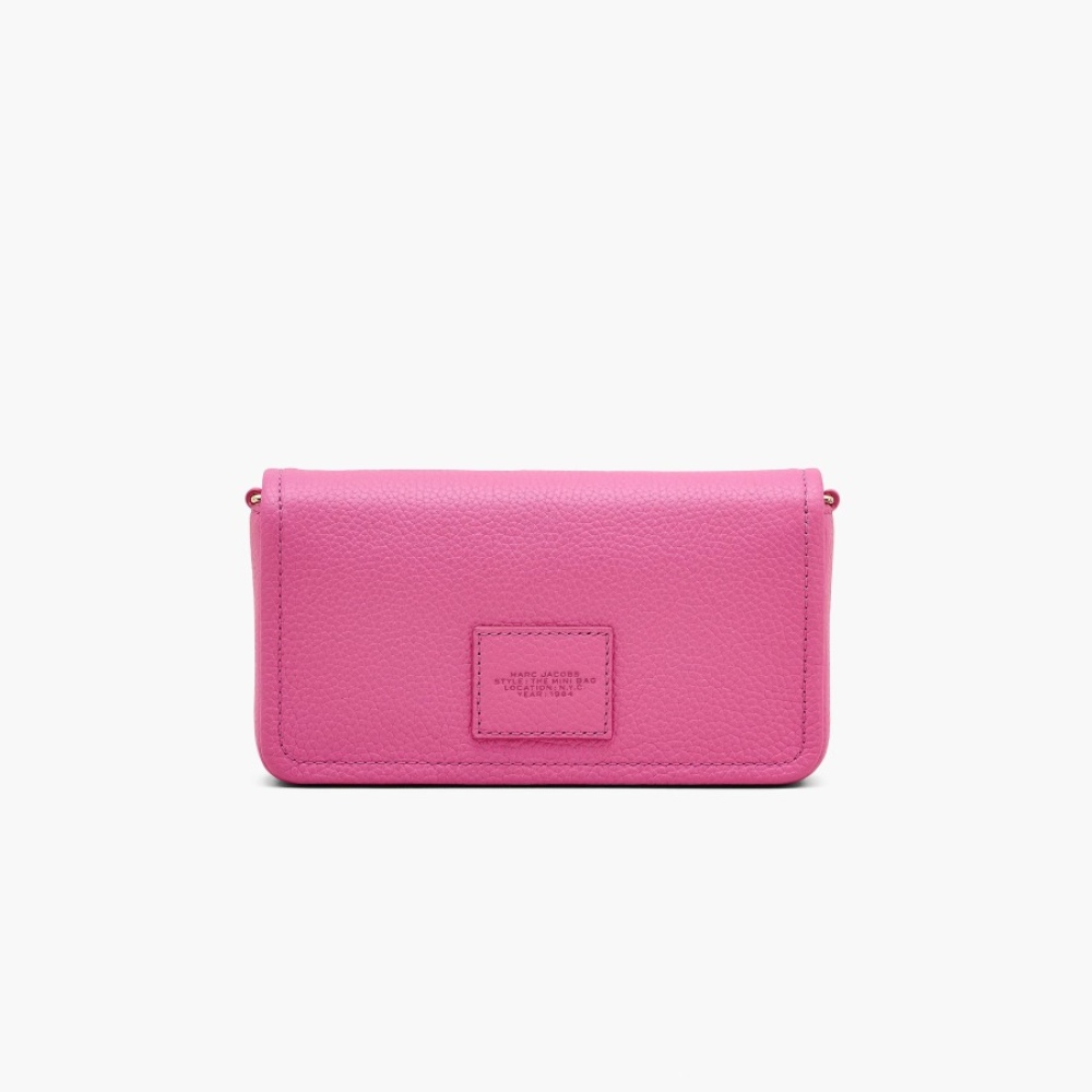 СУМКА  MARC JACOBS THE LEATHER MINI BAG  BOW PINK