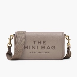 СУМКА  MARC JACOBS THE LEATHER MINI BAG CEMENT