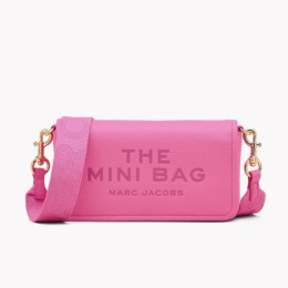 СУМКА MARC JACOBS THE LEATHER MINI BAG BOW PINK